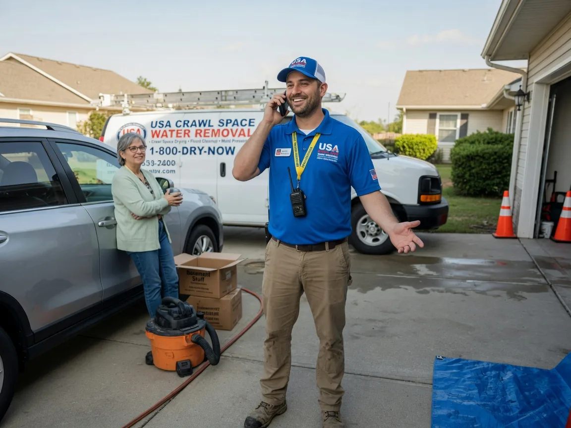 Crawl Space Water Removal Rudolph, OH FAQs